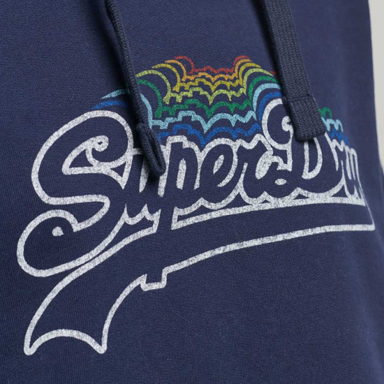 Superdry Γυναικείο φούτερ Vintage Logo Rainbow Hoodie